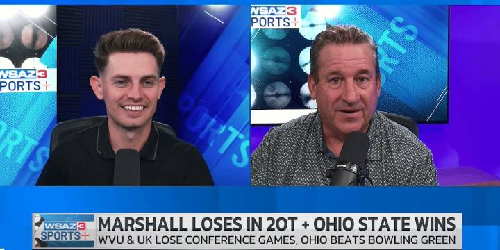WSAZ Sports+ | Marshall loses in OT + Ohio State wins first game on the road