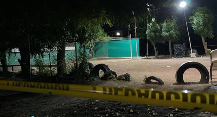 Asesinan a un agente estatal en canchas deportivas de Aguaruto, Culiacán