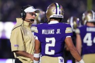 Ex-Michigan coach leads Washington against Wolverines