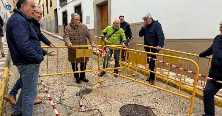 La Diputación destinará 500.000 euros a mejorar la red de drenaje de la calle Arenal en Fernán Núñez