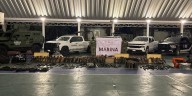 Golpe al CJNG: aseguran inmueble con arsenal, más de 40 mil cartuchos, granadas y drogas en Nayarit