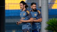 Cavani, otra vez diferenciado en Boca y cerca de perderse el partido con Barracas