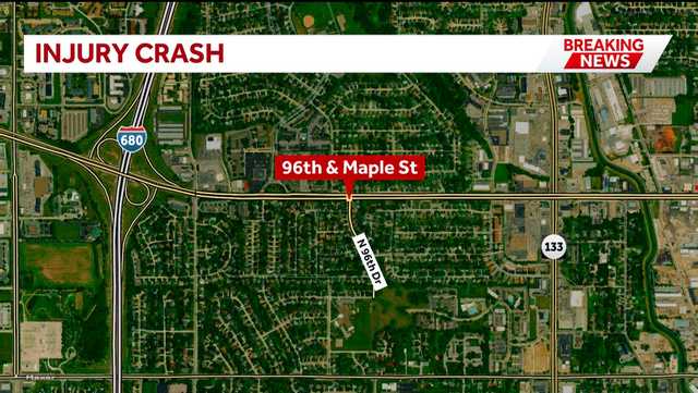 Omaha crash sends one person to the hospital with extremely critical injuries
