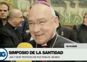 Monseñor Edgar Peña desde Roma: «No hay un Venezolano que no sea devoto del Dr. José Gregorio Hernández»