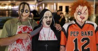 La noche de Halloween en Málaga, en imágenes