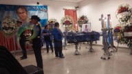 Tras el sepelio, familiares, amigos y camaradas, marcharon por Cordeyro