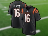 Where to buy a Joe Flacco Bengals jersey following thrilling Thursday Night Football win
