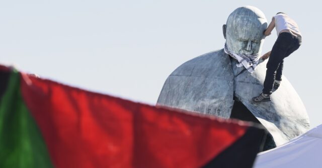 Statue of 'Fascist' Pope John Paul II Defaced by Pro