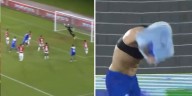 Adrián Ugarriza se vistió de héroe para darle un triunfo agónico al Ironi Kiryat Shmona: celebración terminó en expulsión
