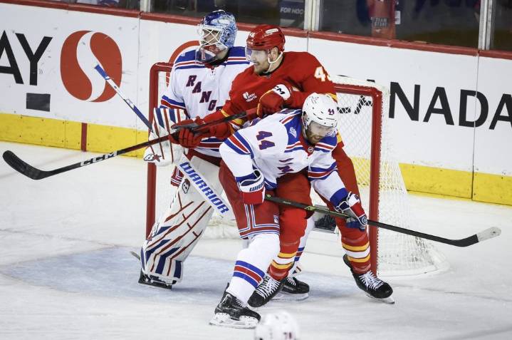 Flames beat Rangers 5-1 to snap eight-game losing skid – Winnipeg Free Press