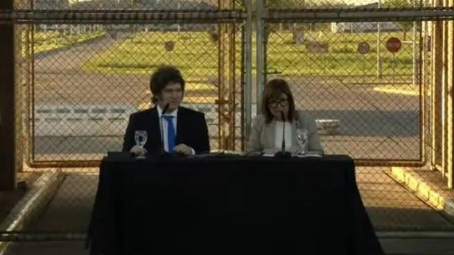 Con la presencia de Espert, Javier Milei y Patricia Bullrich presentan el proyecto de reforma del Código Penal