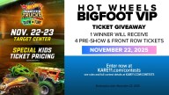 CONTEST: Win tickets to Hot Wheels' Bigfoot VIP Event at Target Center