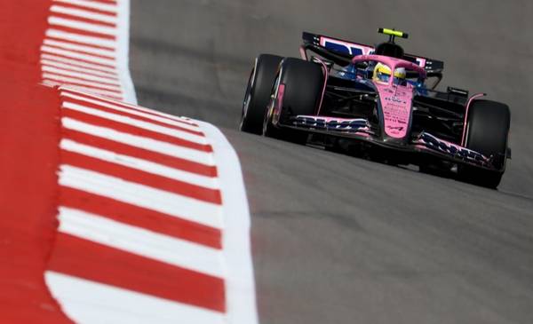 Colapinto terminó delante de Pierre Gasly en la práctica libre de la Fórmula 1 en Estados Unidos