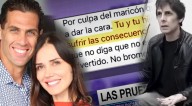 Exponen FUERTES chats de Gustavo Salcedo y la esposa de productor vinculado a Maju Mantilla antes de agresión: "Por culpa del mari..."