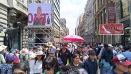 Asisten más de 400 mil personas al Zócalo al mensaje de la Presidenta