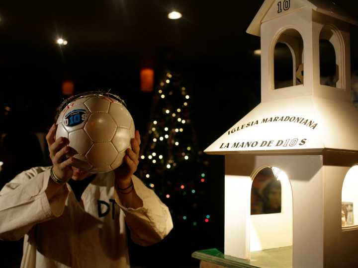 La Iglesia Maradoniana y un festejo muy especial por los 65 años de D10S