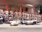 Odisha Police ensure fire safety on Diwali