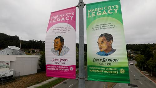 Marin City's Legacy Banners: A testament of resilience and determination during World War II