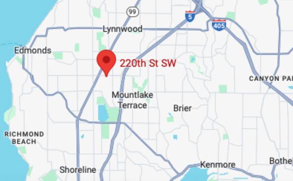 Nighttime lane closure on 220th St SW overnight Thursday