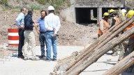 Valle de Lerma: Sáenz verificó los avances de la obra vial de la autopista