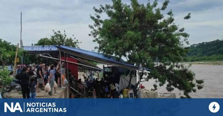 Cientos de argentinos quedaron varados en Bolivia tras la crecida del río Bermejo