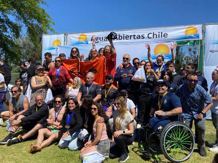 Equipo de paranatación del Maule destaca en competencia nacional con cuatro medallas