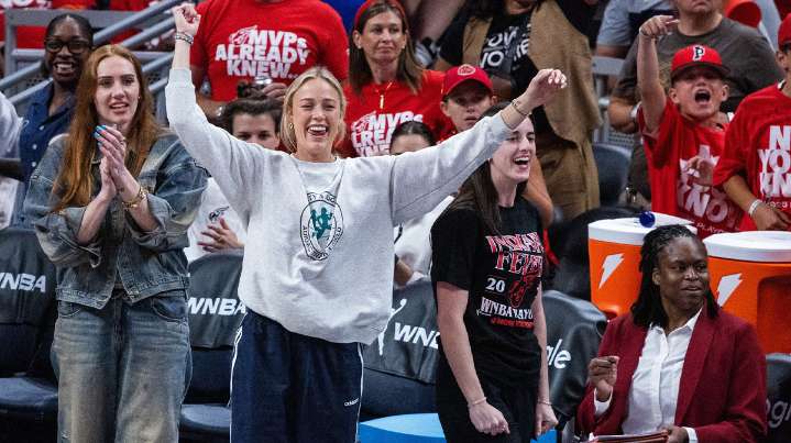 Fever’ Sophie Cunningham can’t believe Caitlin Clark