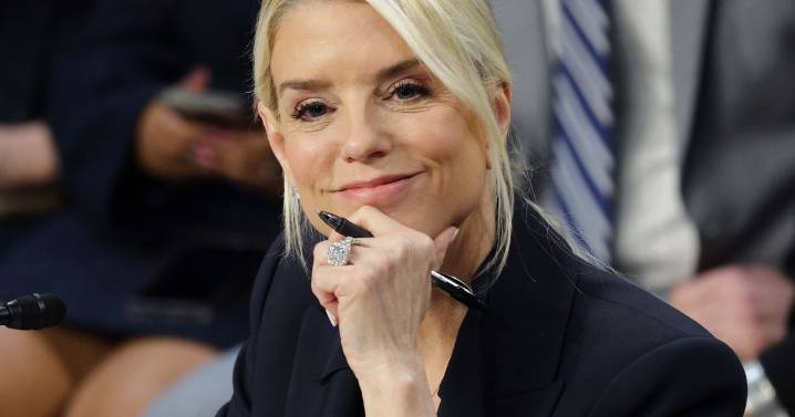 Did Trump Get Scratched on Pam Bondi’s Huge Ring?