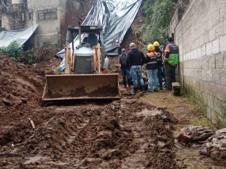 Deslizamiento de tierra en Magdalena Contreras no representa riesgo: Mercado