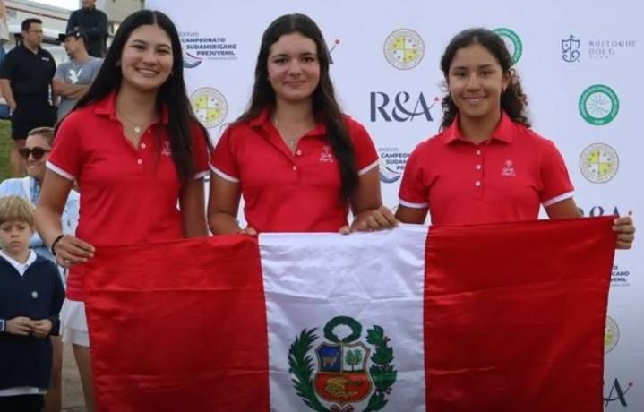 Perú logra la medalla de plata en el Campeonato Sudamericano Pre Juvenil 2025 de golf