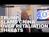 China warns US against additional 100% tariffs, threatens to take 'resolute measures'