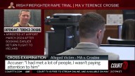 Irish Firefighter Rape Trial: Alleged Victim Gets Emotional During Cross