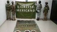 Ejército asegura más de 10 mil cartuchos y 56 cargadores en San Ignacio
