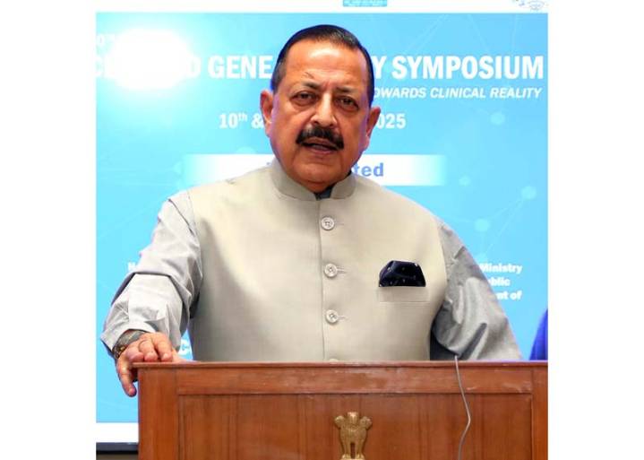 Dr Jitendra lauds Christian Medical College Vellore for successful Haemophilia gene therapy