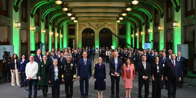 PRESIDENTA CLAUDIA SHEINBAUM PRESENTA PLAN MÉXICO A MIEMBROS DEL FORO ECONÓMICO MUNDIAL