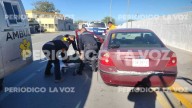 Policía de Monclova evita tragedia por convulsión en vehículo