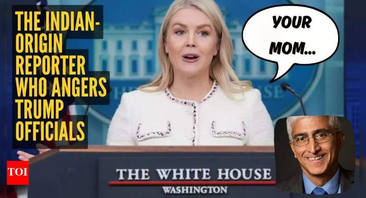 'Your mom...': The Pune-born Indian-origin White House reporter who makes Donald Trump officials see red