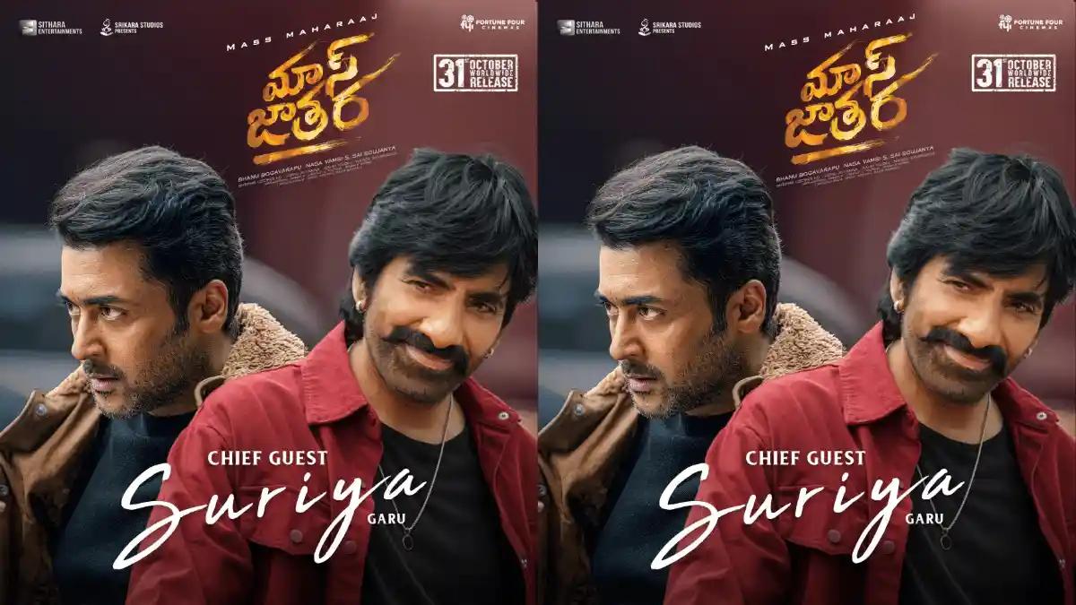 Suriya to Add Star Power to Mass Jathara Pre