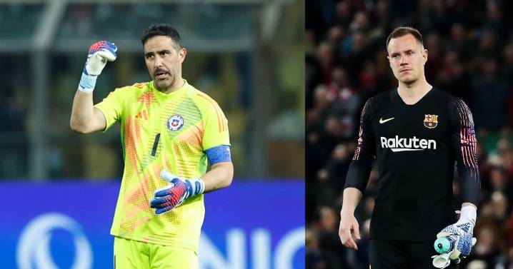 El inesperado encuentro de Claudio Bravo con Marc-André ter Stegen en la Champions League