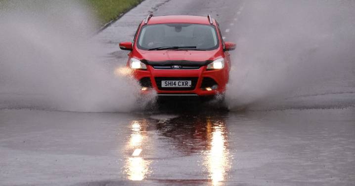 Weather warning for 'heavy rain' issued for whole of Teesside