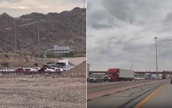 Video: Se dobla tráiler en la I-10 East y para el tráfico