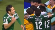 ¡Lo sufre Tiago Nunes! Raphael Veiga anotó el 4-0 de Palmeiras sobre LDU y está cerca de la final