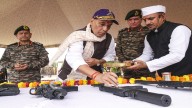 Any aggression in Sir Creek will be met with historic response: Rajnath Singh