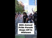 55th annual pride parade steps off in Midtown with a theme of 'Rooted in Resistance'