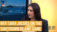Rep. Sara Jacobs on the shutdown blame game