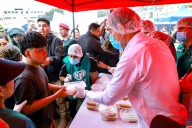 Presidente José Jerí realiza visita inopinada a los damnificados de Pamplona Alta en San Juan de Miraflores