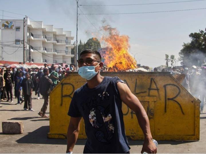 An attempted coup is underway in Madagascar: President