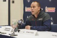 Ohio State earns split with UConn men's hockey in 4