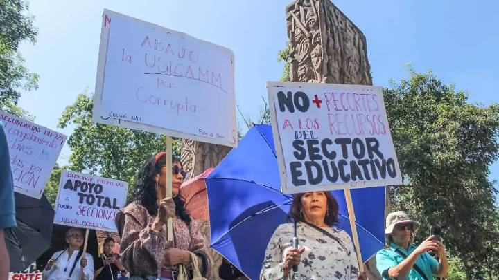 Poder de Base marcha para denunciar irregularidades y adeudos