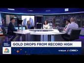 'Fast Money' traders talk gold as the precious metal drops from a record high